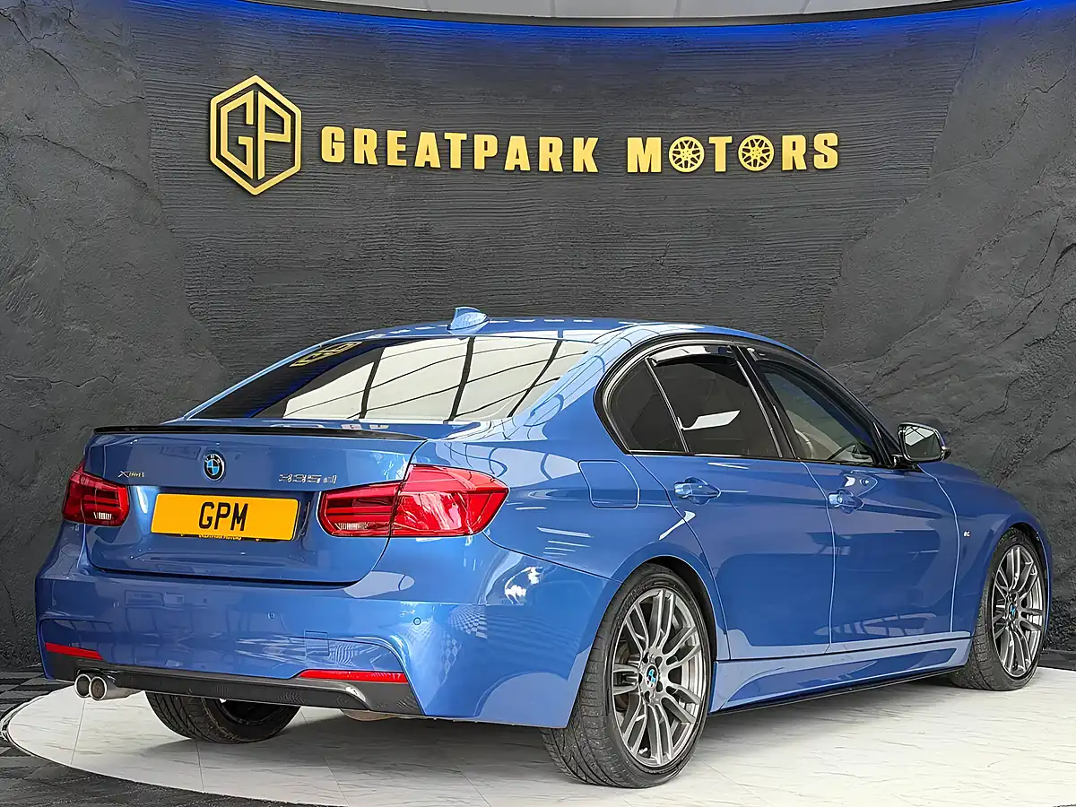 Used 2015 BMW 3 Series M Sport Blue - Interior and Exterior details 5