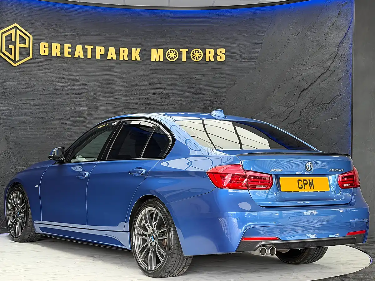 Used 2015 BMW 3 Series M Sport Blue - Interior and Exterior details 7