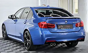 Used 2015 BMW 3 Series M Sport Estoril Blue - Interior and Exterior details 11