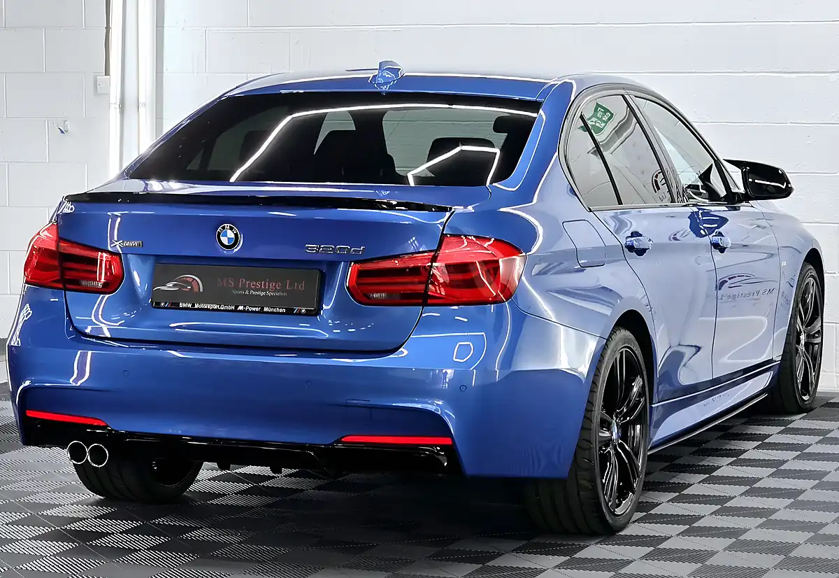 Used 2015 BMW 3 Series M Sport Estoril Blue - Interior and Exterior details 12