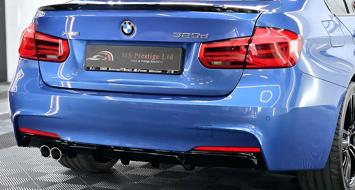 Used 2015 BMW 3 Series M Sport Estoril Blue - Interior and Exterior details 14