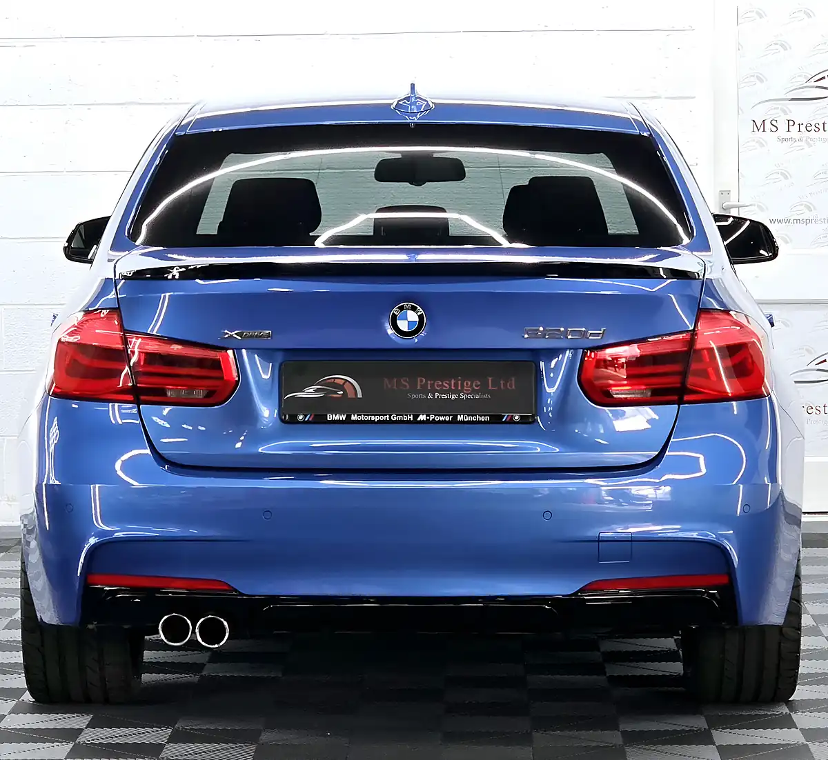 Used 2015 BMW 3 Series M Sport Estoril Blue - Interior and Exterior details 15