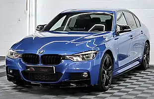 Used 2015 BMW 3 Series M Sport Estoril Blue - Interior and Exterior details 3
