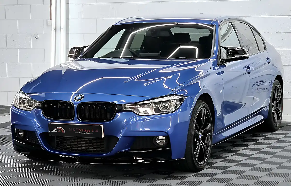 Used 2015 BMW 3 Series M Sport Estoril Blue - Interior and Exterior details 3