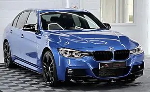 Used 2015 BMW 3 Series M Sport Estoril Blue - Interior and Exterior details 4