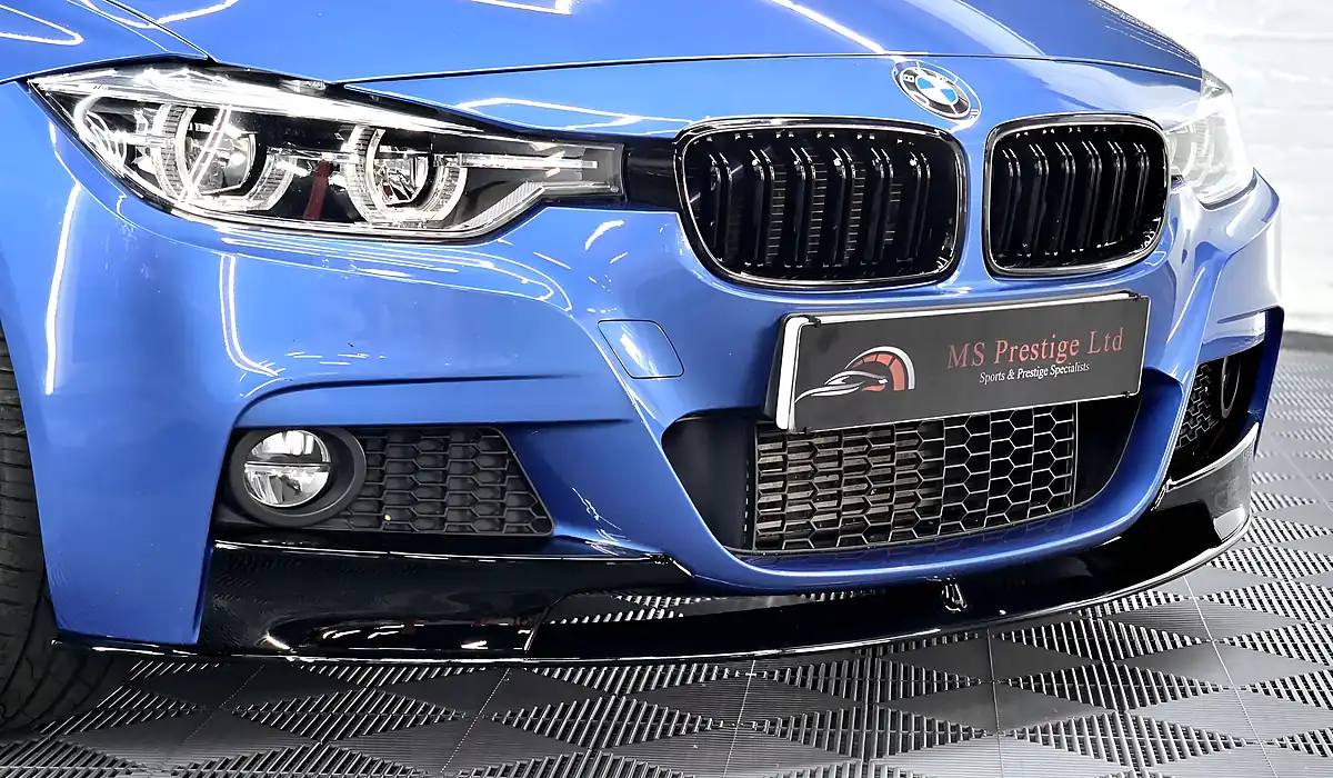 Used 2015 BMW 3 Series M Sport Estoril Blue - Interior and Exterior details 5