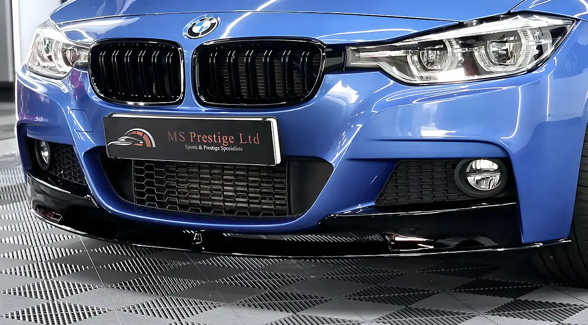 Used 2015 BMW 3 Series M Sport Estoril Blue - Interior and Exterior details 8