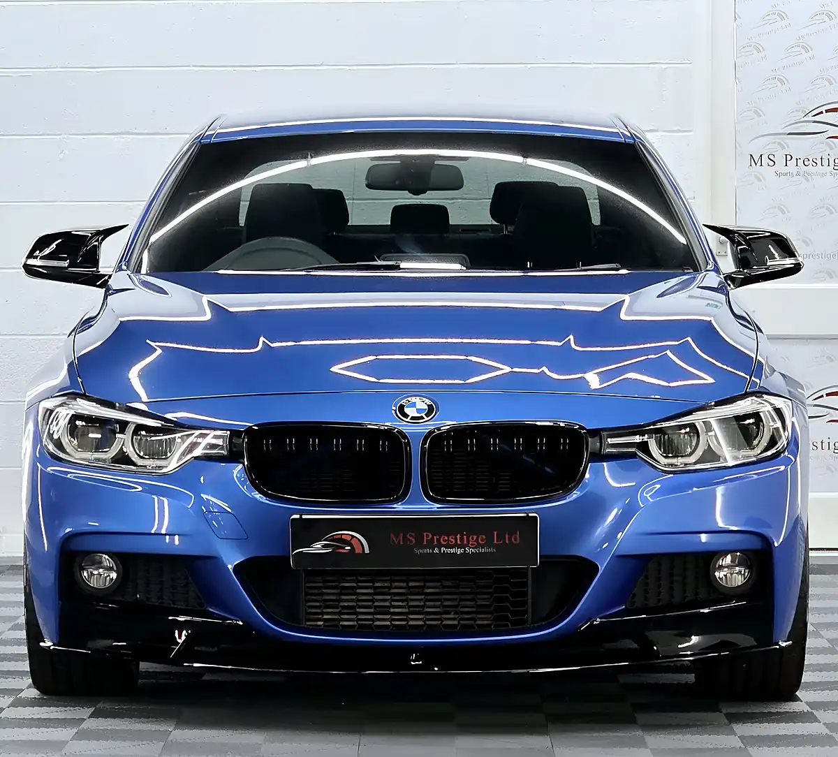 Used 2015 BMW 3 Series M Sport Estoril Blue - Interior and Exterior details 9