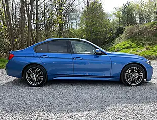 Used 2015 BMW 3 Series M Sport Estoril Blue - Interior and Exterior details 2