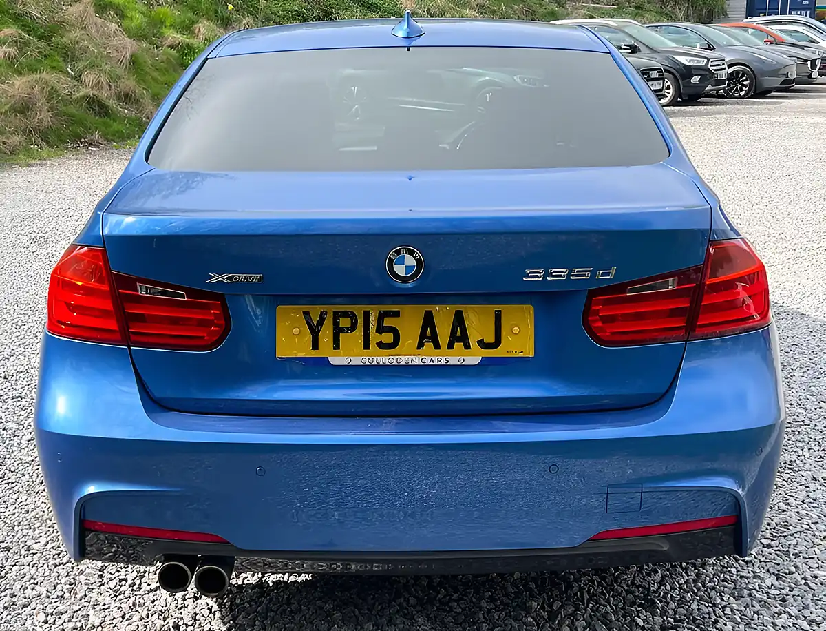 Used 2015 BMW 3 Series M Sport Estoril Blue - Interior and Exterior details 4