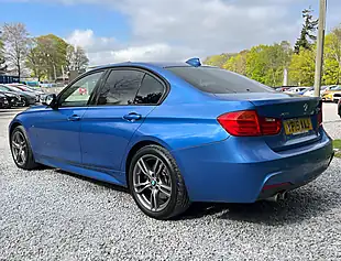 Used 2015 BMW 3 Series M Sport Estoril Blue - Interior and Exterior details 5