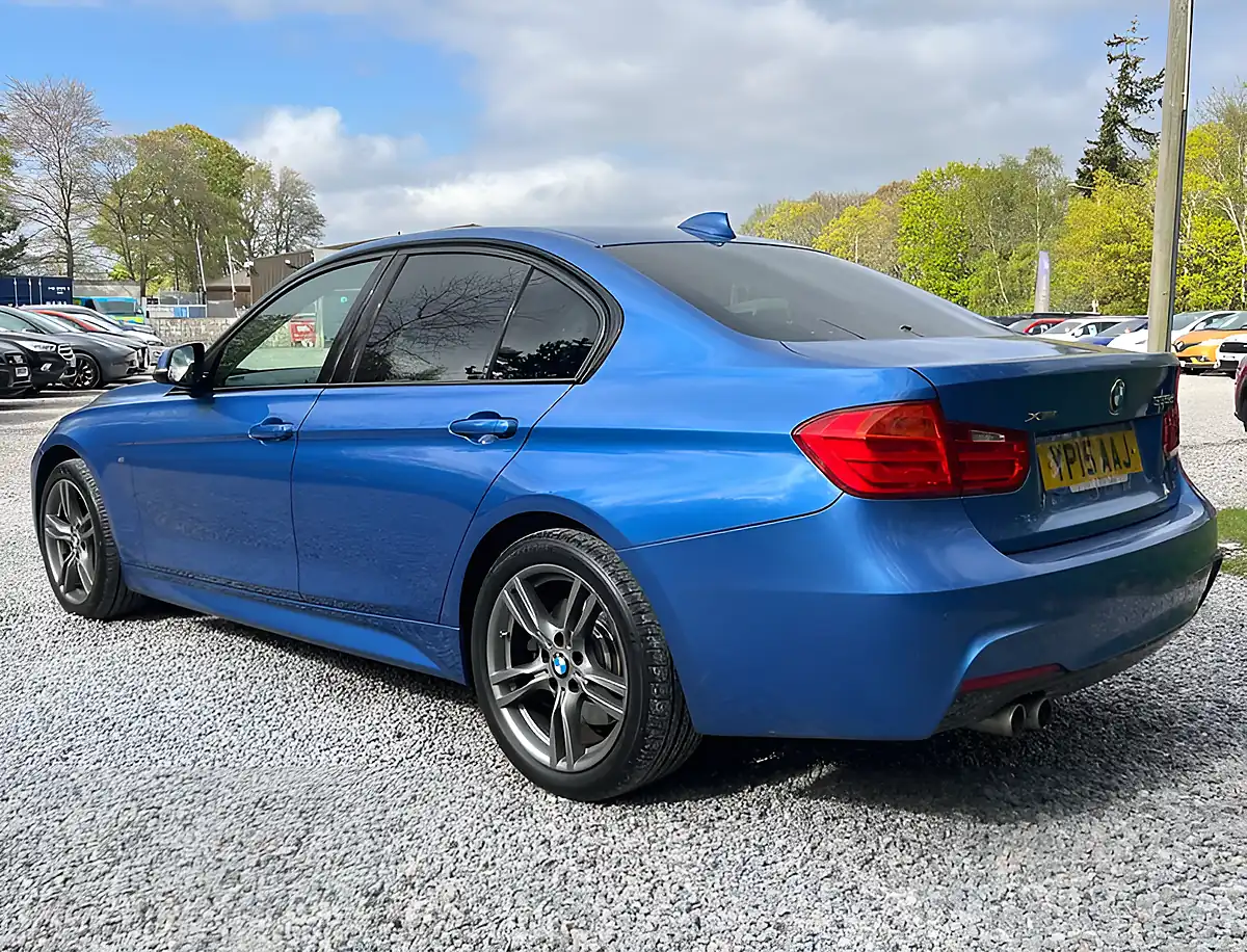 Used 2015 BMW 3 Series M Sport Estoril Blue - Interior and Exterior details 5