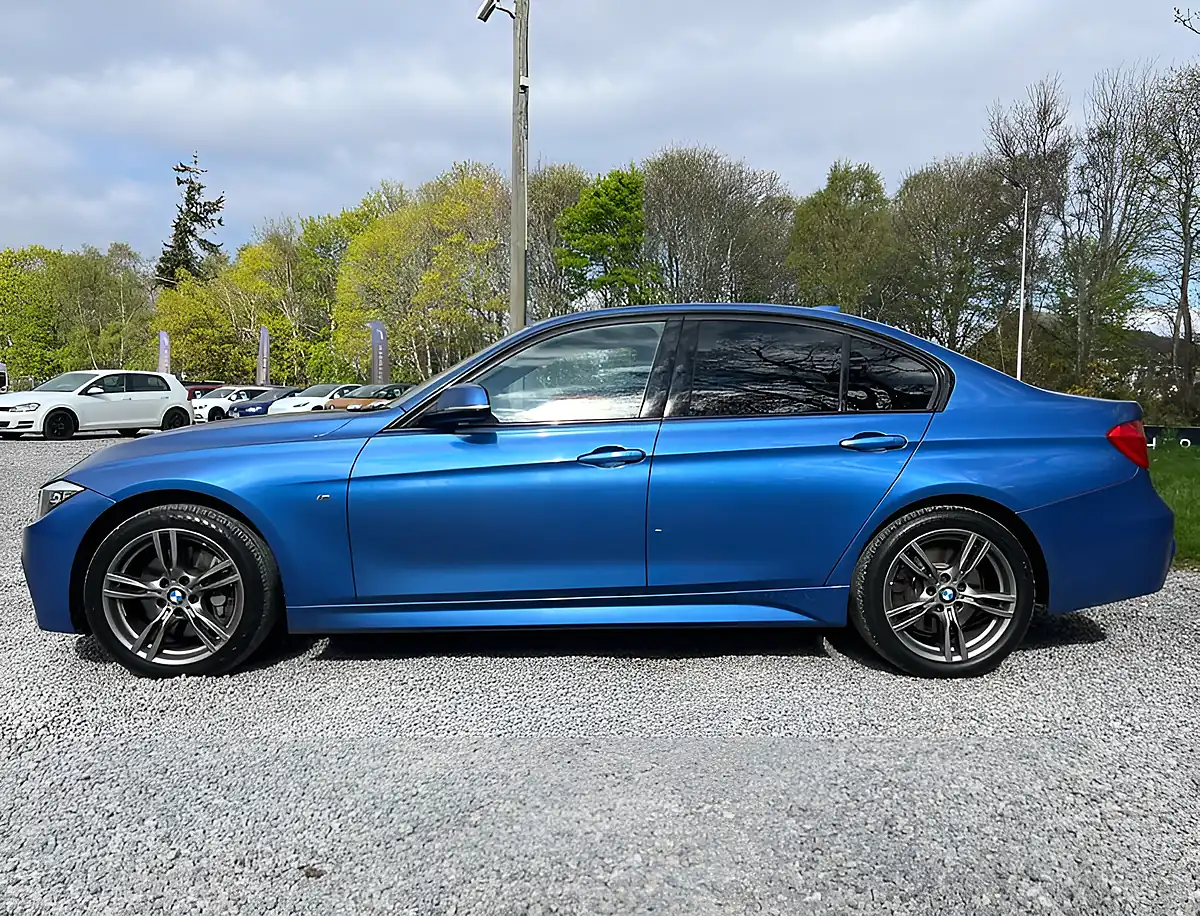 Used 2015 BMW 3 Series M Sport Estoril Blue - Interior and Exterior details 6
