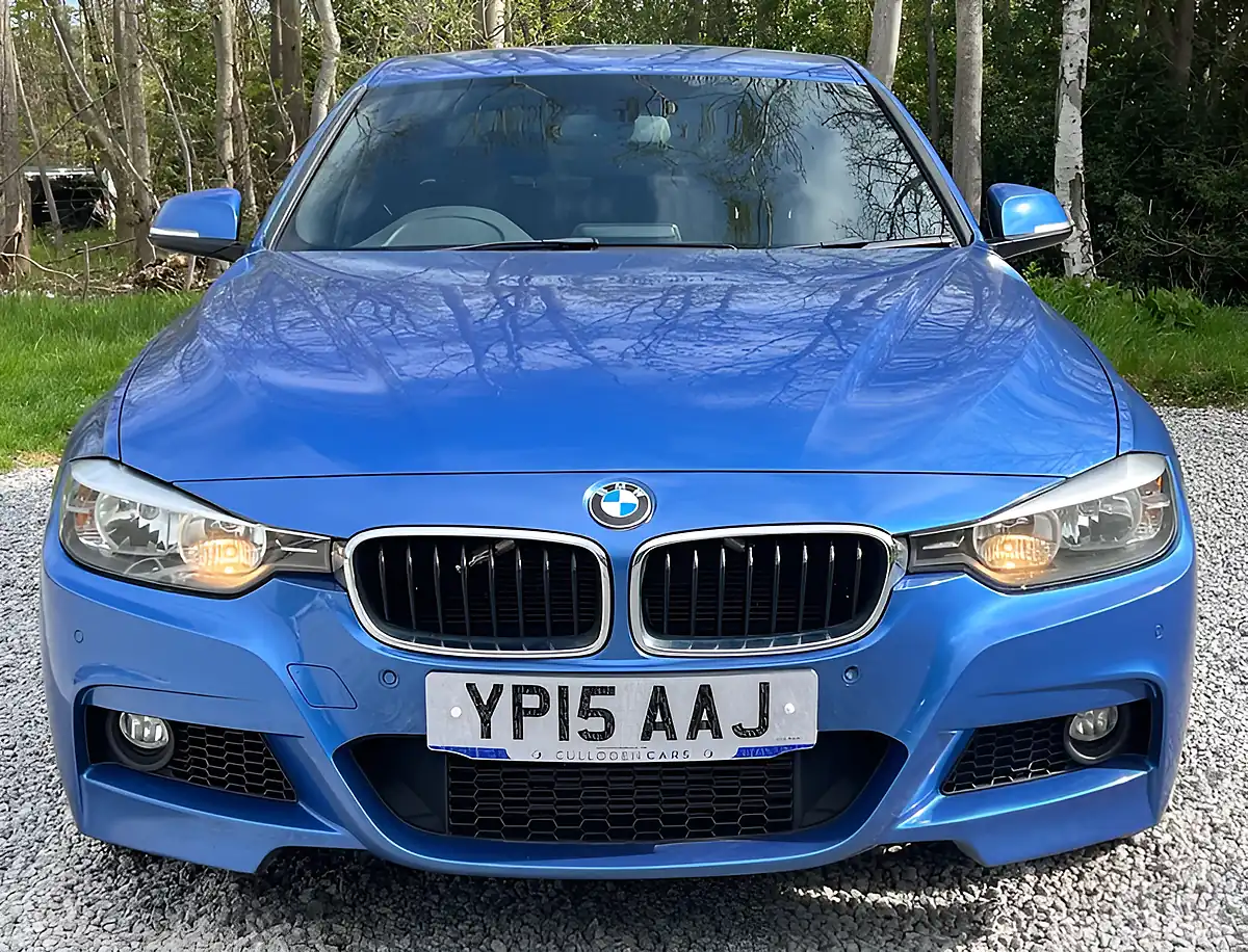 Used 2015 BMW 3 Series M Sport Estoril Blue - Interior and Exterior details 8