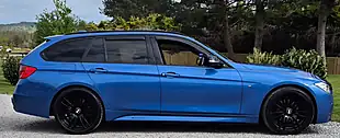 Used 2015 BMW 3 Series M Sport Estoril Blue - Interior and Exterior details 2
