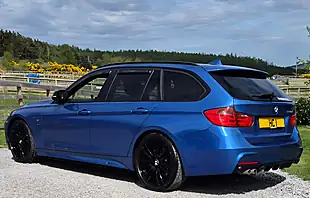 Used 2015 BMW 3 Series M Sport Estoril Blue - Interior and Exterior details 3