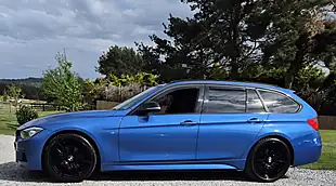 Used 2015 BMW 3 Series M Sport Estoril Blue - Interior and Exterior details 5