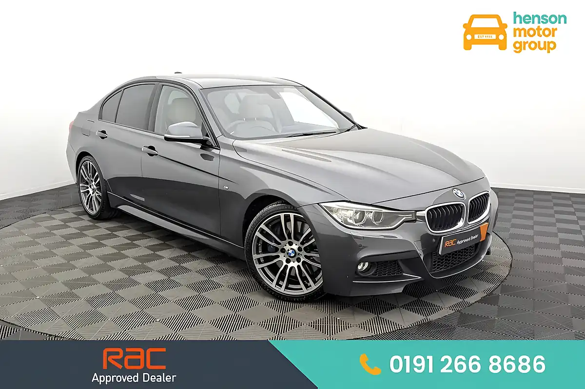 Used 2015 BMW 3 Series M Sport Mineral Grey - Front View