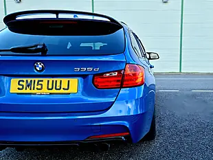 Used 2015 BMW 3 Series M Sport Plus Estoril Blue - Interior and Exterior details 20