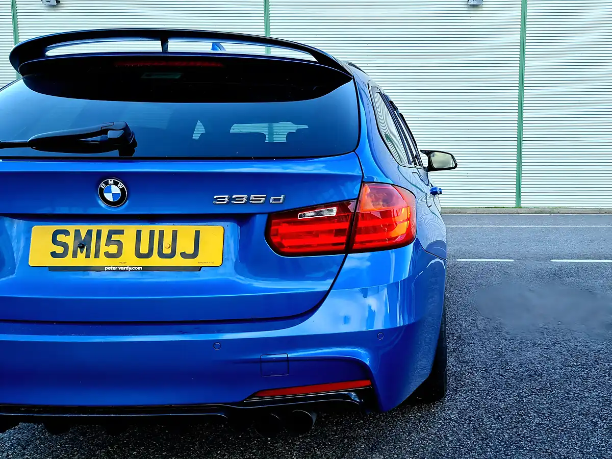 Used 2015 BMW 3 Series M Sport Plus Estoril Blue - Interior and Exterior details 20