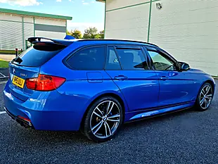 Used 2015 BMW 3 Series M Sport Plus Estoril Blue - Interior and Exterior details 3
