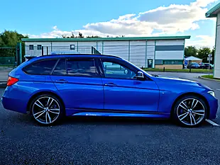 Used 2015 BMW 3 Series M Sport Plus Estoril Blue - Interior and Exterior details 5