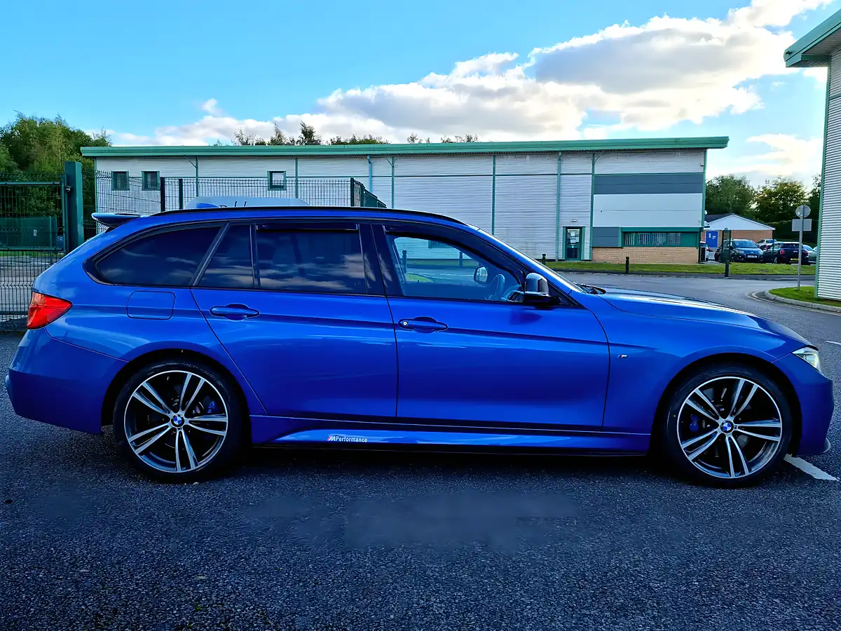 Used 2015 BMW 3 Series M Sport Plus Estoril Blue - Interior and Exterior details 5