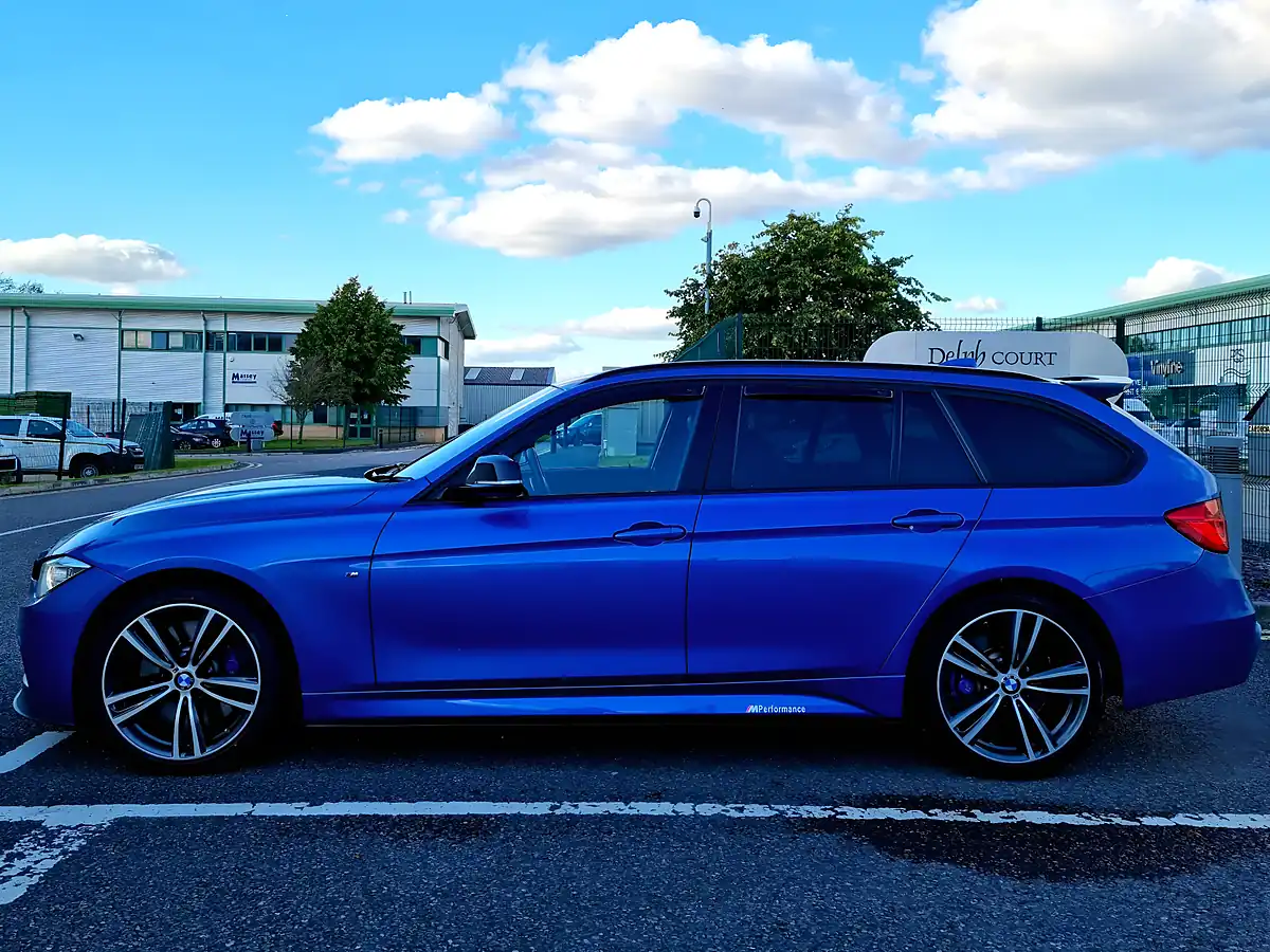 Used 2015 BMW 3 Series M Sport Plus Estoril Blue - Interior and Exterior details 6
