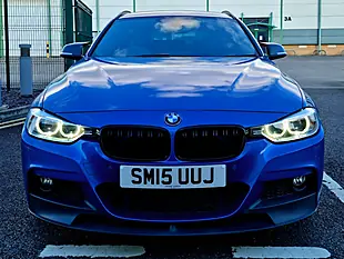 Used 2015 BMW 3 Series M Sport Plus Estoril Blue - Interior and Exterior details 7