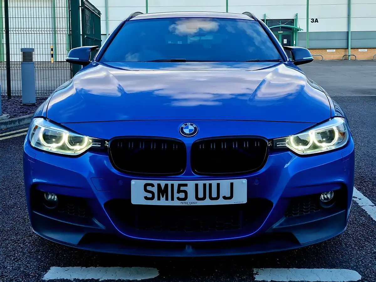 Used 2015 BMW 3 Series M Sport Plus Estoril Blue - Interior and Exterior details 7