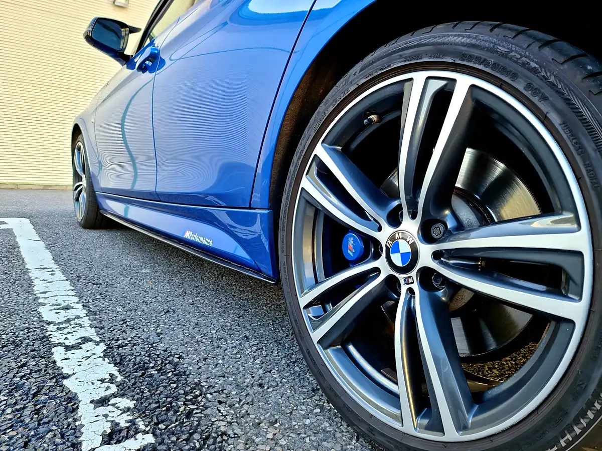Used 2015 BMW 3 Series M Sport Plus Estoril Blue - Interior and Exterior details 9