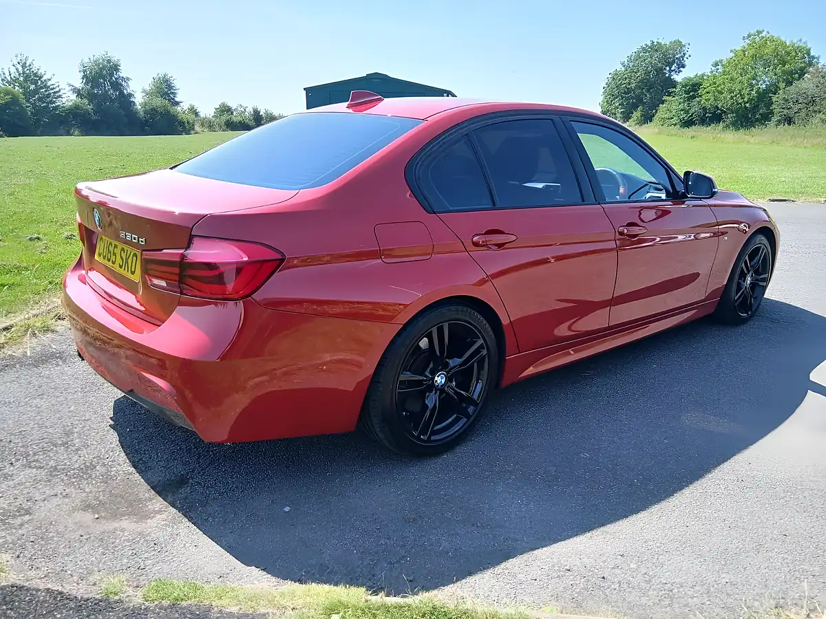 Used 2015 BMW 3 Series M Sport Red - Interior and Exterior details 12