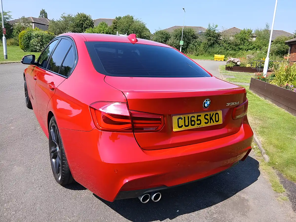 Used 2015 BMW 3 Series M Sport Red - Interior and Exterior details 17