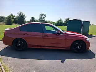 Used 2015 BMW 3 Series M Sport Red - Interior and Exterior details 4