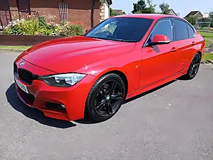 Used 2015 BMW 3 Series M Sport Red - Interior and Exterior details 5