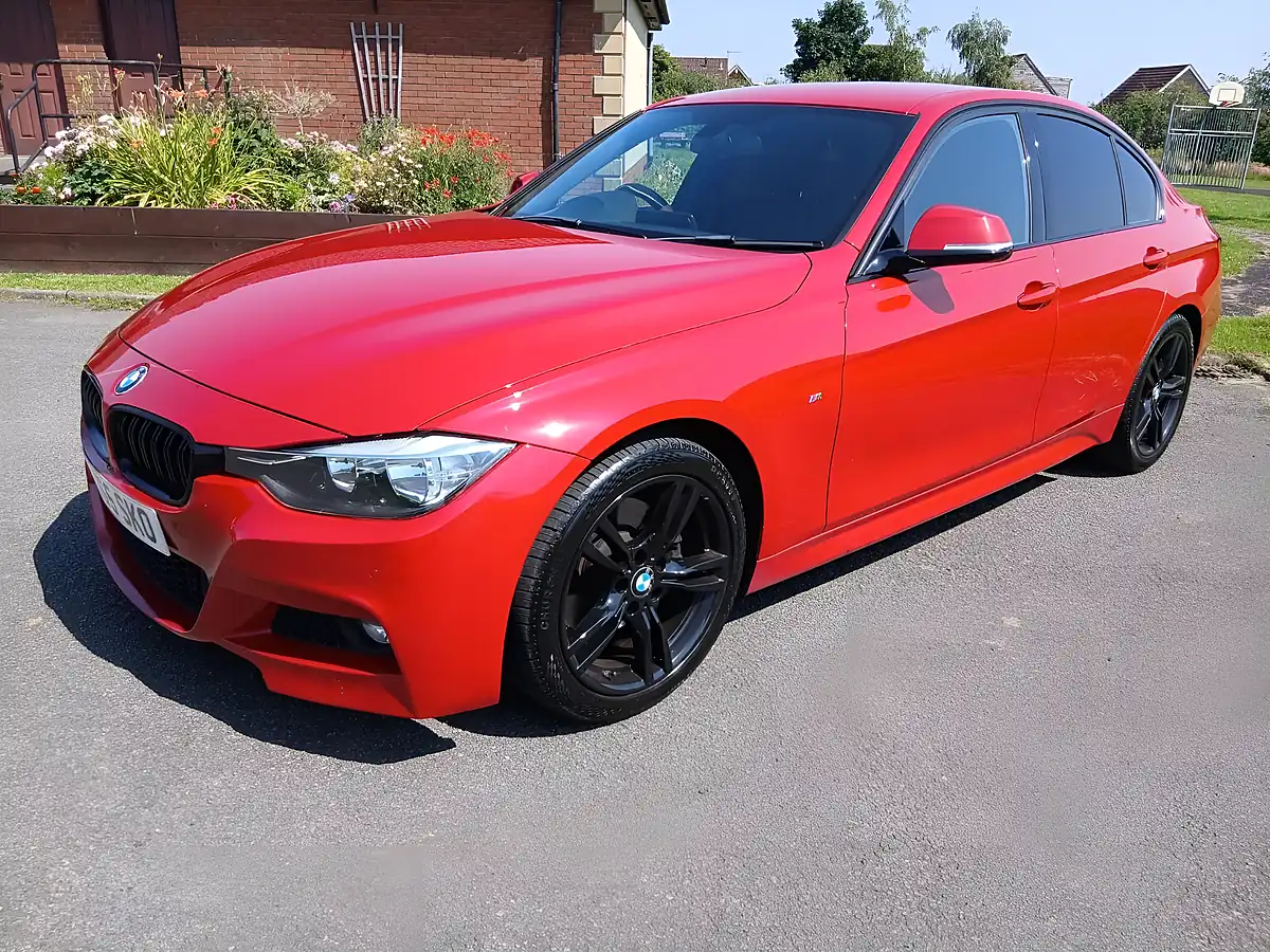 Used 2015 BMW 3 Series M Sport Red - Interior and Exterior details 5