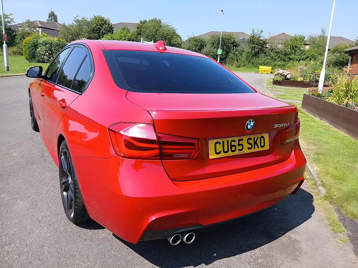 Used 2015 BMW 3 Series M Sport Red - Interior and Exterior details 7