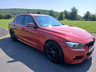 Used 2015 BMW 3 Series M Sport Red - Interior and Exterior details 8