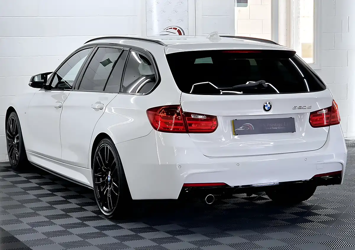 Used 2015 BMW 3 Series M Sport Touring Alpine White - Interior and Exterior details 11