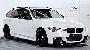 Used 2015 BMW 3 Series M Sport Touring Alpine White - Interior and Exterior details 2