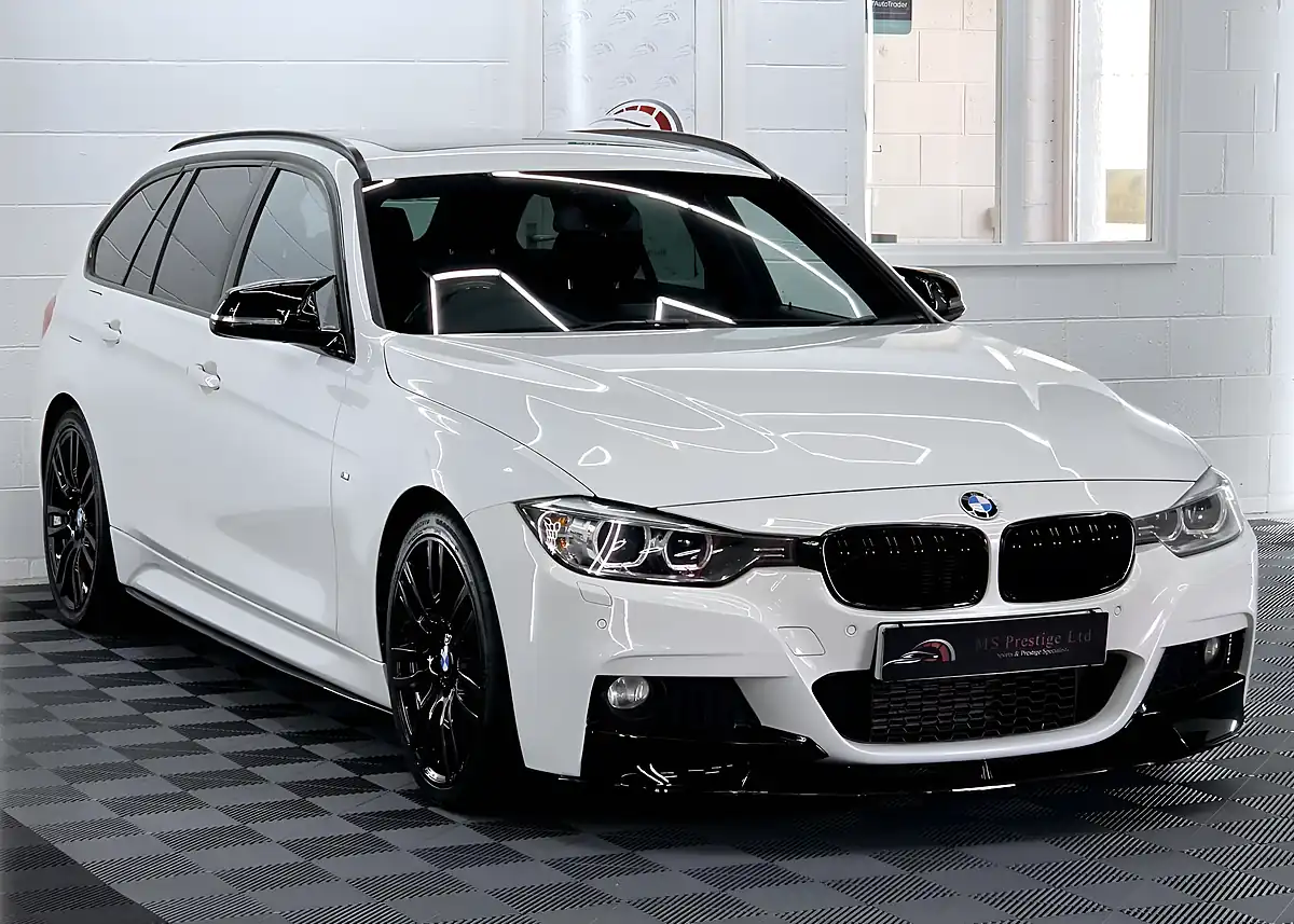 Used 2015 BMW 3 Series M Sport Touring Alpine White - Interior and Exterior details 4