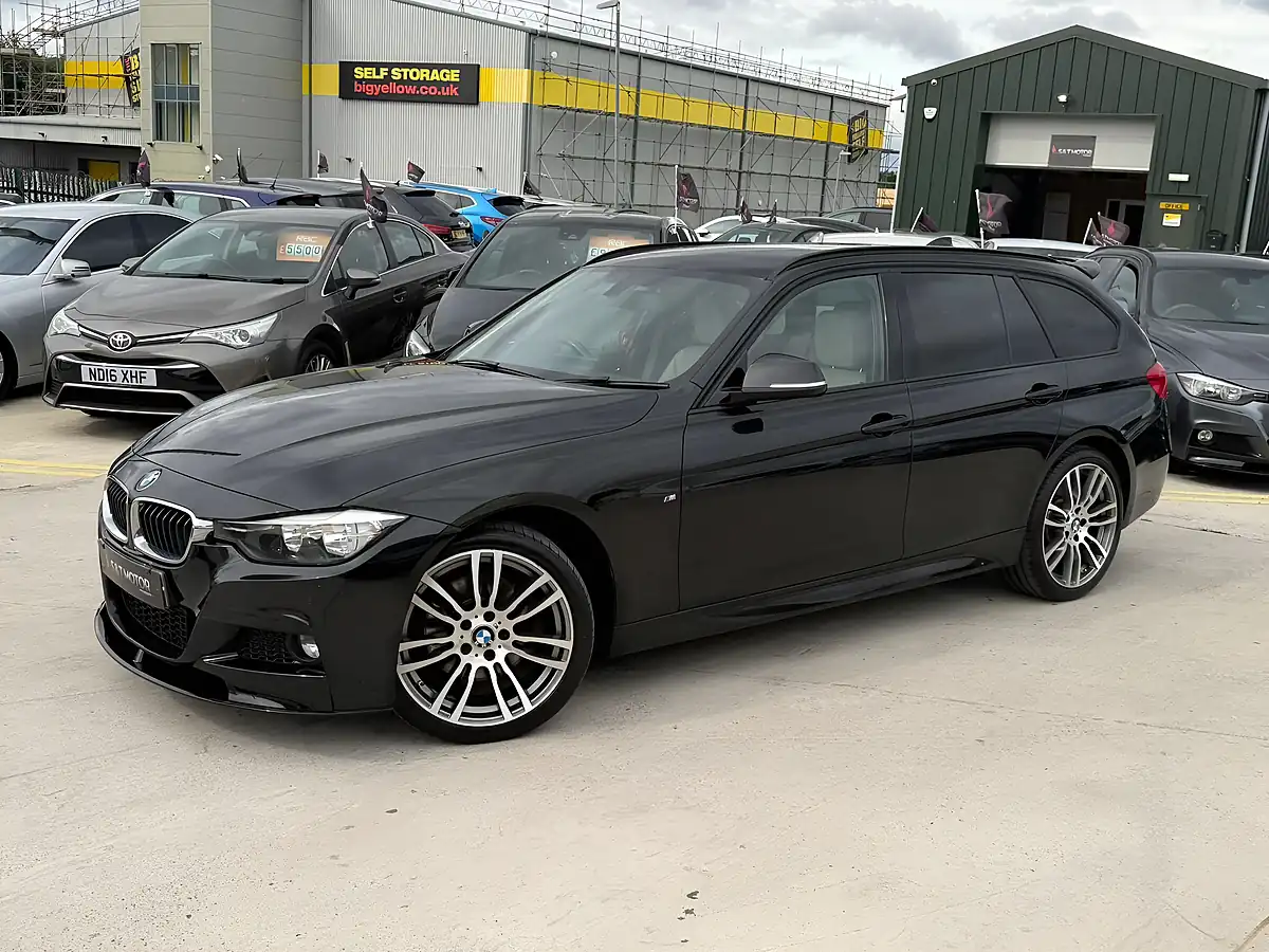 Used 2015 BMW 3 Series M Sport Touring Black - Interior and Exterior details 4