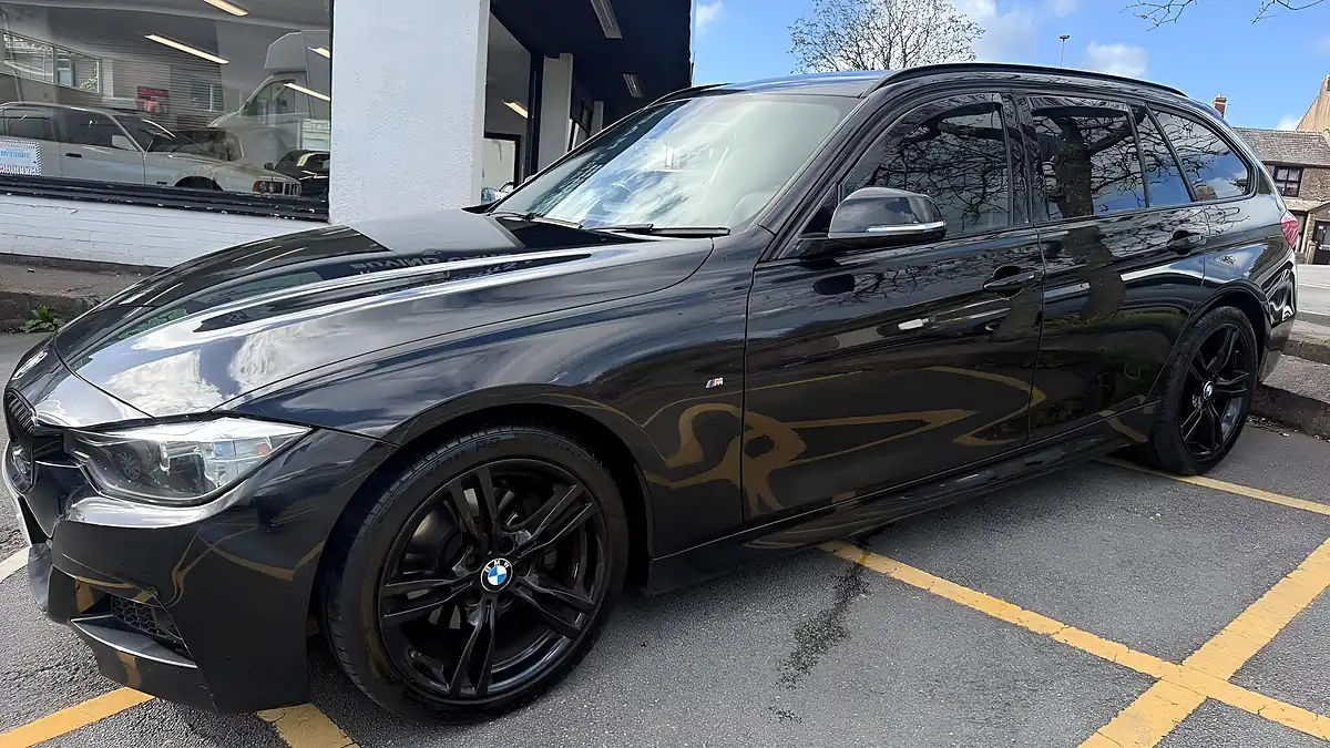 Used 2015 BMW 3 Series M Sport Touring Black - Interior and Exterior details 3