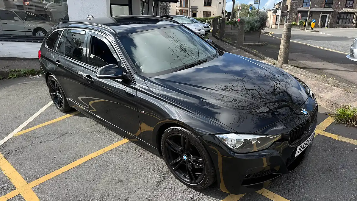 Used 2015 BMW 3 Series M Sport Touring Black - Interior and Exterior details 9