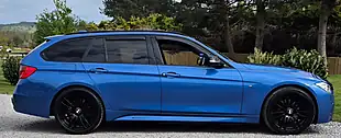 Used 2015 BMW 3 Series M Sport Touring Blue - Interior and Exterior details 2