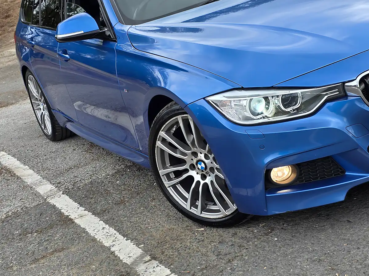 Used 2015 BMW 3 Series M Sport Touring Blue - Interior and Exterior details 19