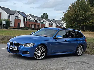 Used 2015 BMW 3 Series M Sport Touring Blue - Interior and Exterior details 3