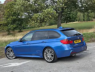 Used 2015 BMW 3 Series M Sport Touring Blue - Interior and Exterior details 5