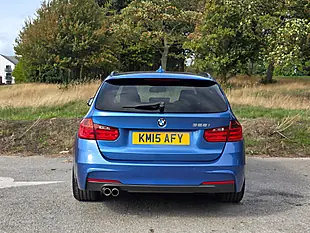 Used 2015 BMW 3 Series M Sport Touring Blue - Interior and Exterior details 6