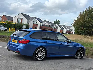 Used 2015 BMW 3 Series M Sport Touring Blue - Interior and Exterior details 7